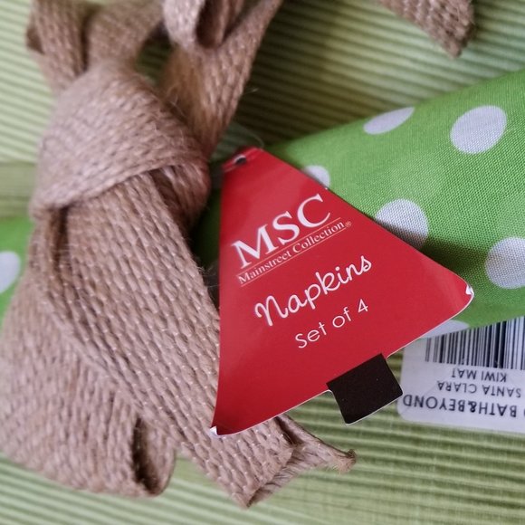 5 BED BATH & BEYOND SANTA CLARA PLACEMATS AND NWT 8 MAIN STREET NAPKINS - Picture 3 of 4